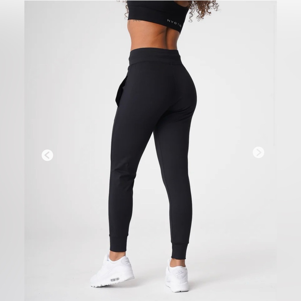 NVGTV Black Joggers Size:S - Picture 2 of 4